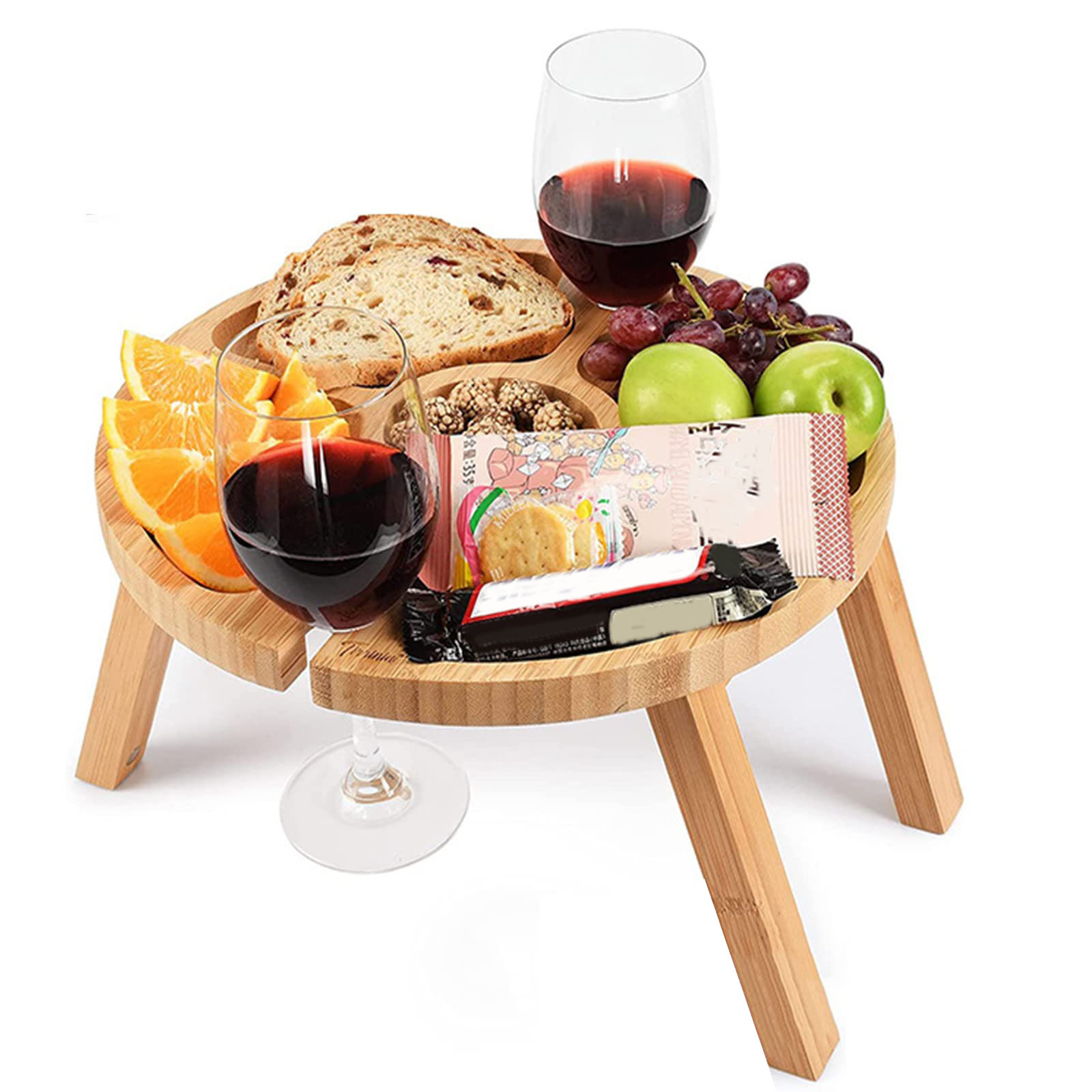 Wine racks outdoor portable wine table wine glass holder picnic