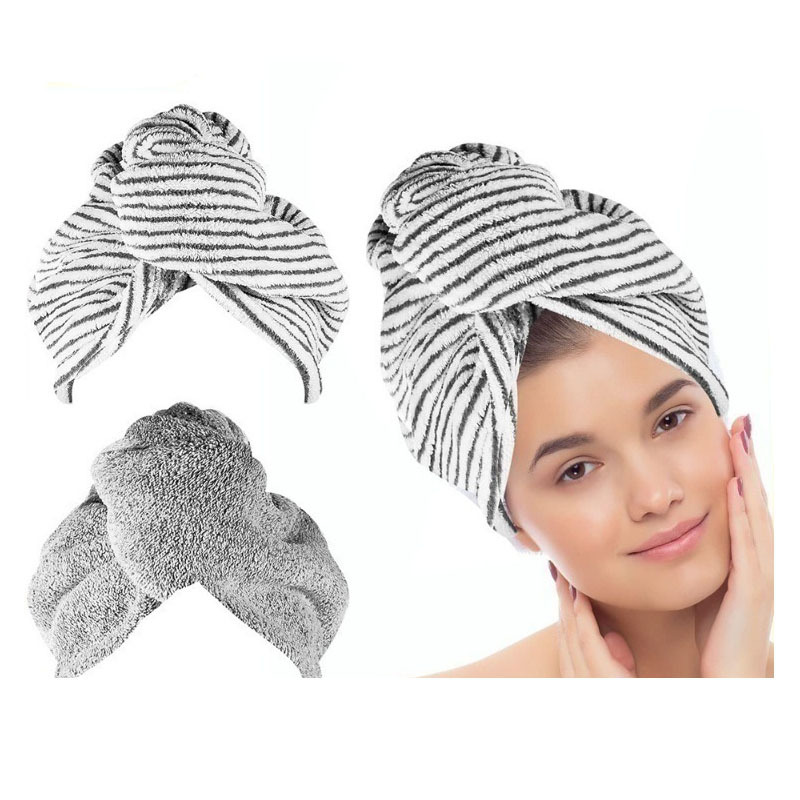 Fiber discount hair towel