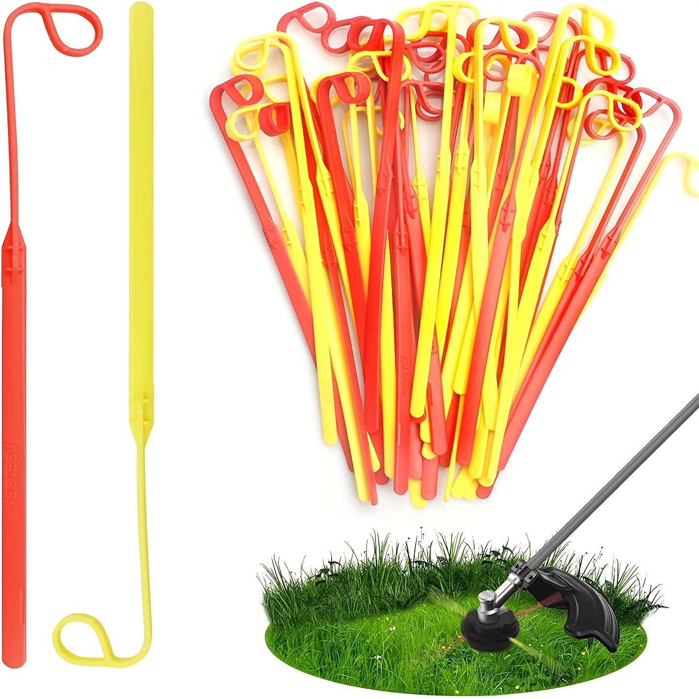 Weed wacker on sale plastic blades