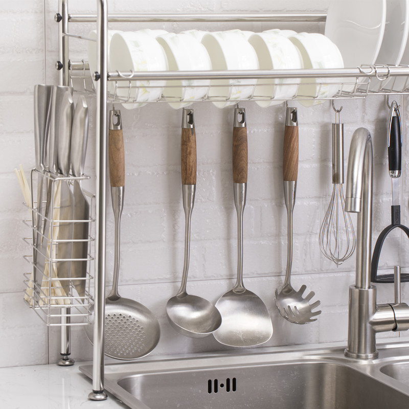 Multifunctional Stainless Steel Single Layer Sink Rack - Temu