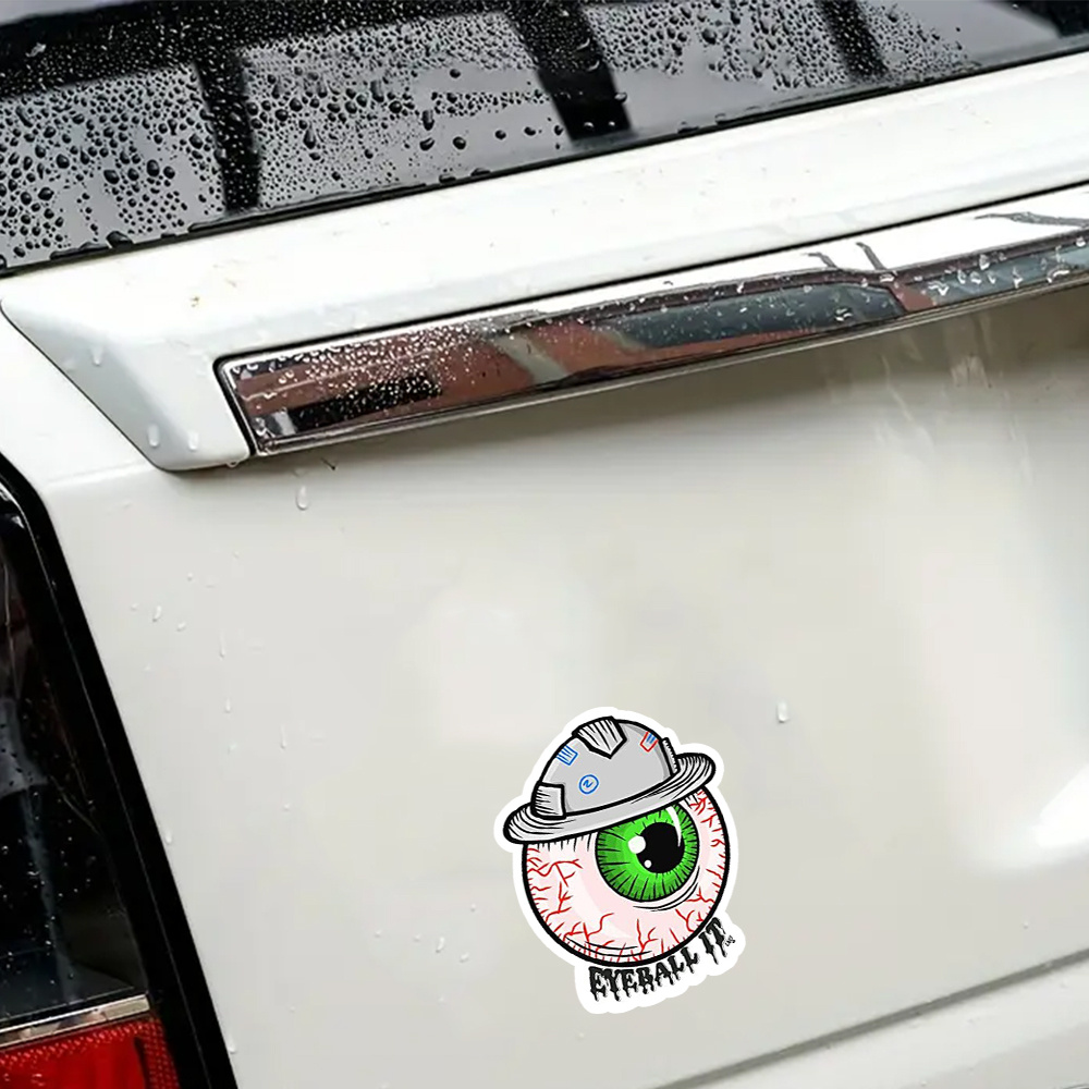 Eyeballs Vinyl Sticker 3 (2 pack)