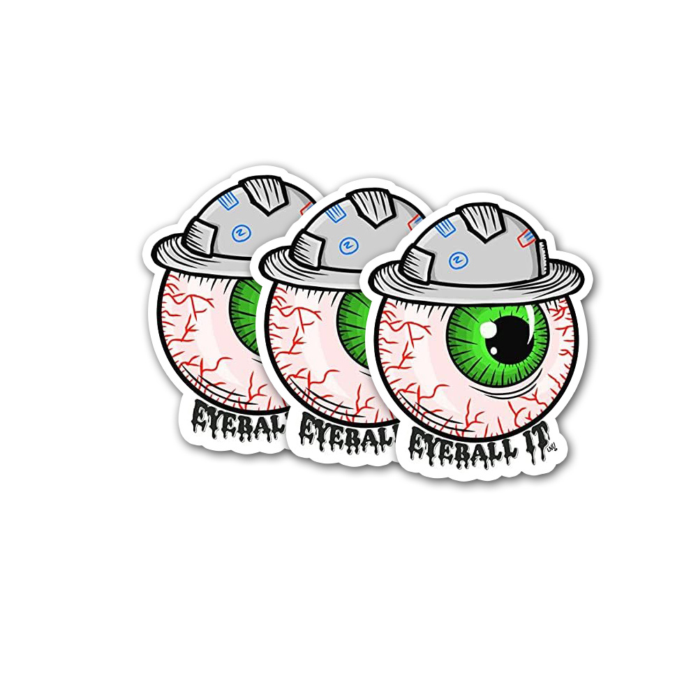 Cool Stickers Funny Eyeball It Hard Hat Sticker Hardhat - Temu Philippines