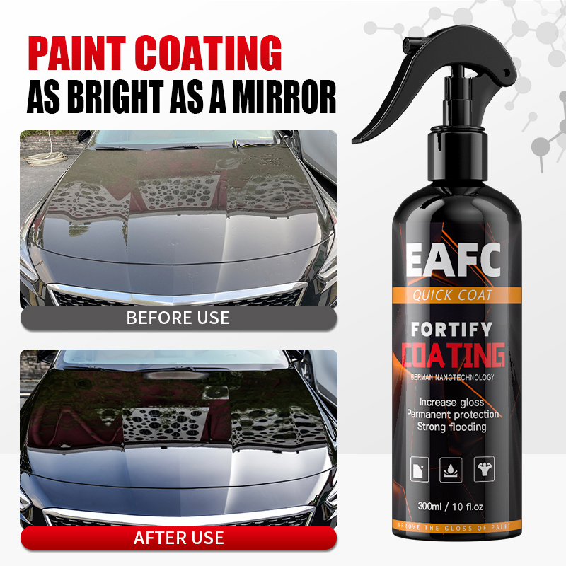1 Rapid Ceramic Coating Fortify Car Wax Polish Spray - Temu