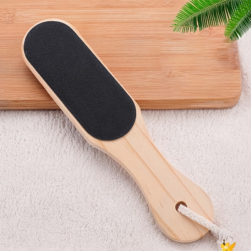 foot file wooden double sided wood foot file foot spa care