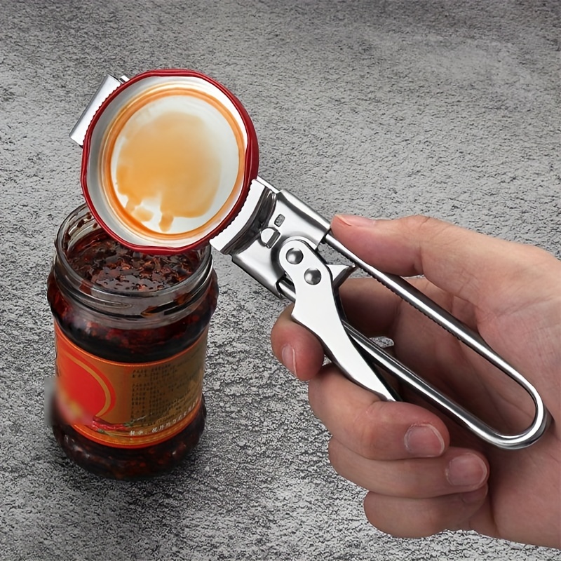 1pc Single Portable Bottle Opener Universal Canned Can Opener Non-slip  Labor Saving Twist Bottle Cap Beer Open Cap Kitchen Gadgets