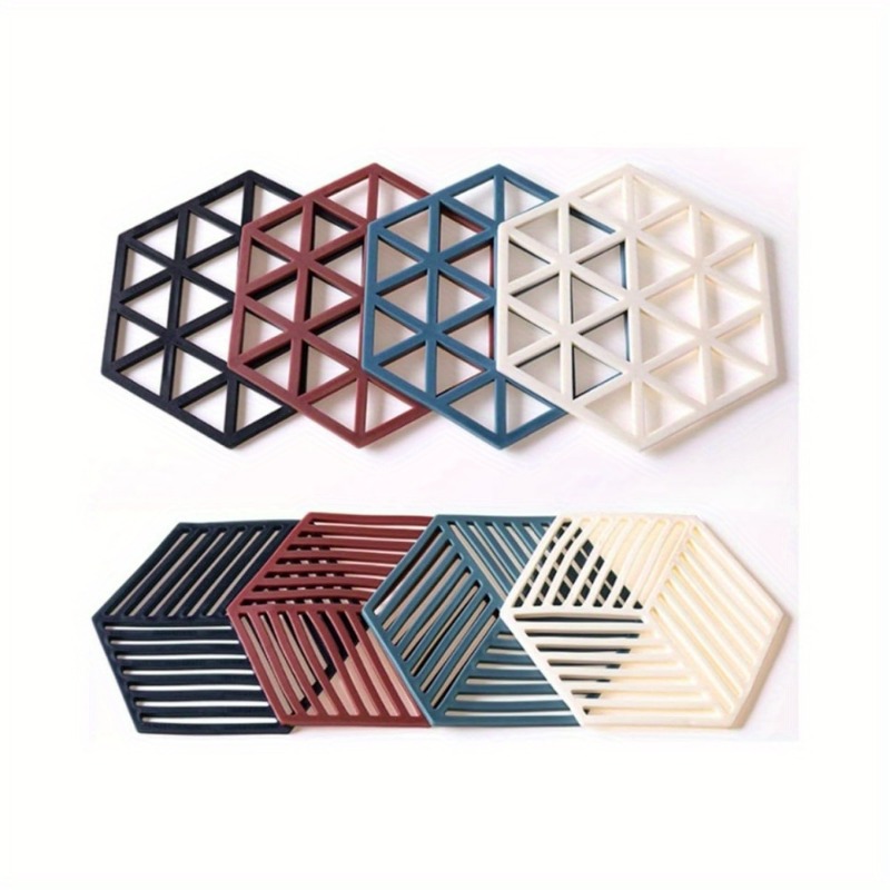 Silicone Trivet Mats And Flexible Heat Resistant Hot Pads - Temu