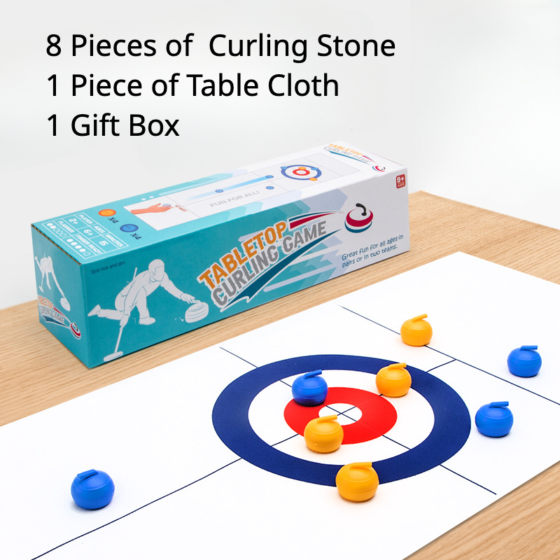 Desktop Curling: A mini version of the popular ice sport.