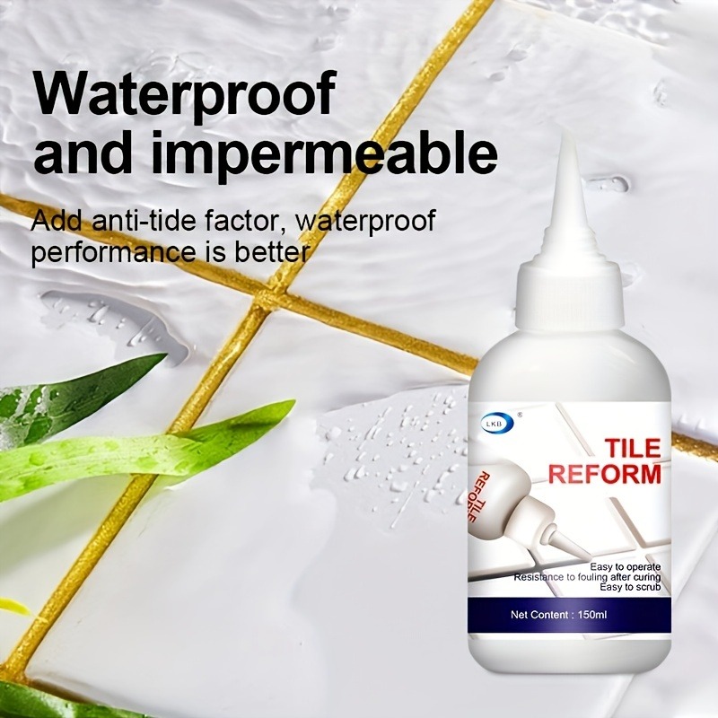 1pc 150ml/1pc 280ml White Tile Gap Repair Grout Filler Waterproof