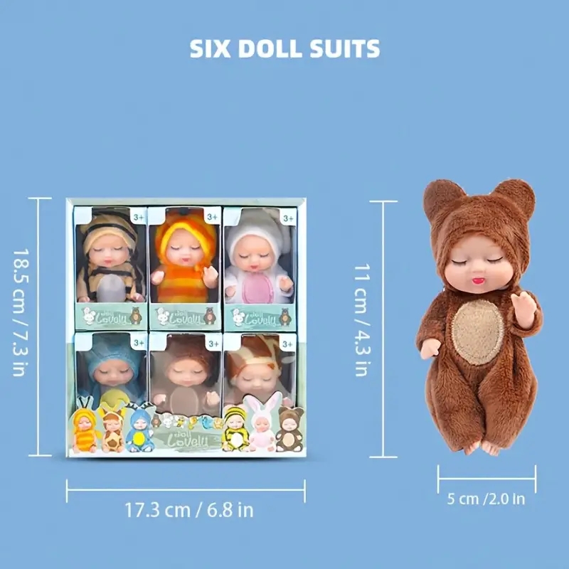 Sleep Dolls Pajama Fairy Dolls Mini Doll Collection