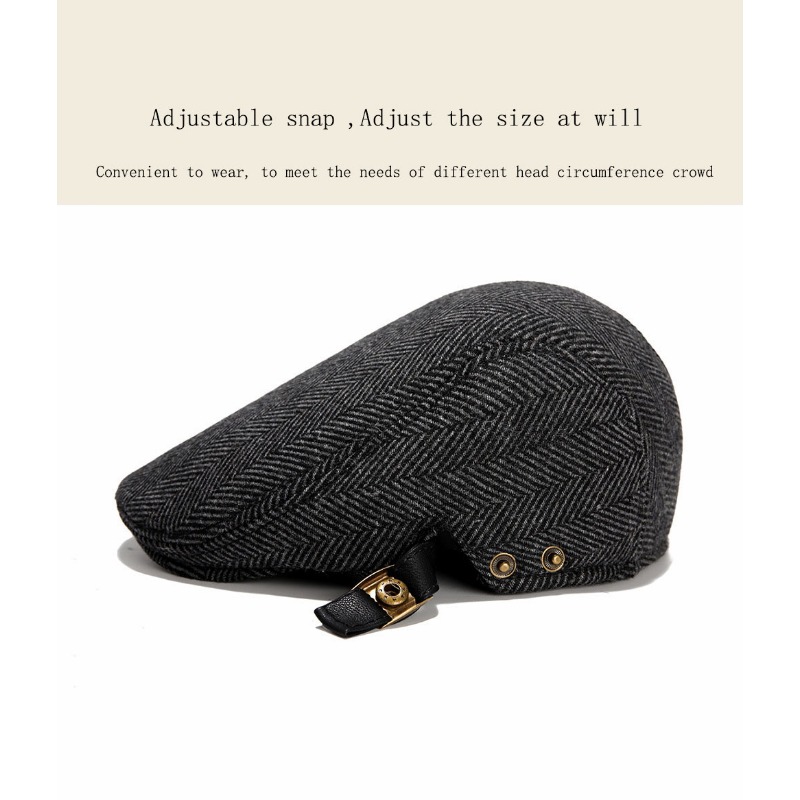 Outdoor Woolen Beret for Autumn/Winter