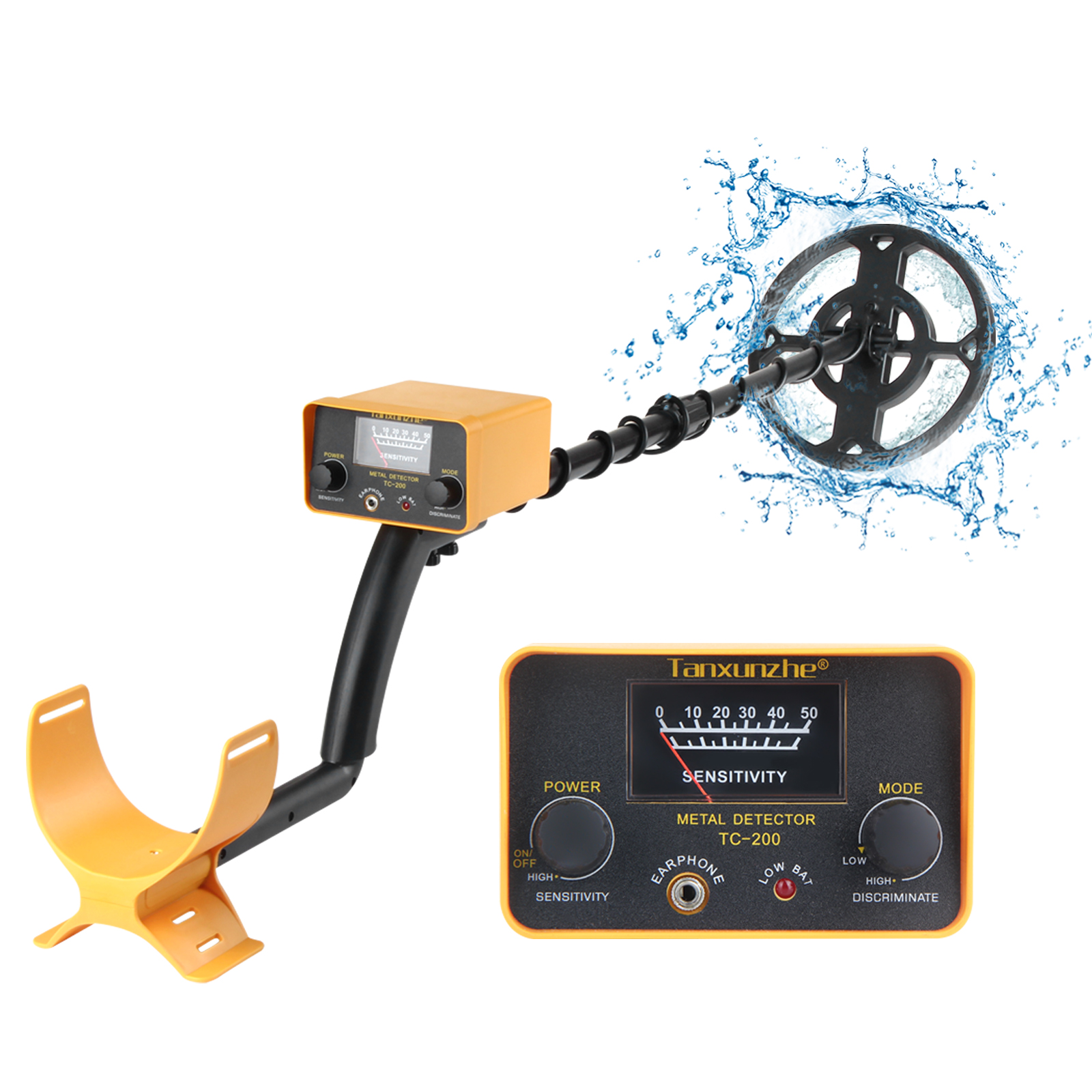 Professional Metal Detector for Adults, High Sensitivity Gold