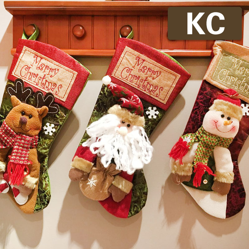 Christmas Decorative Socks Candy Packaging Ziplock Bag - Temu