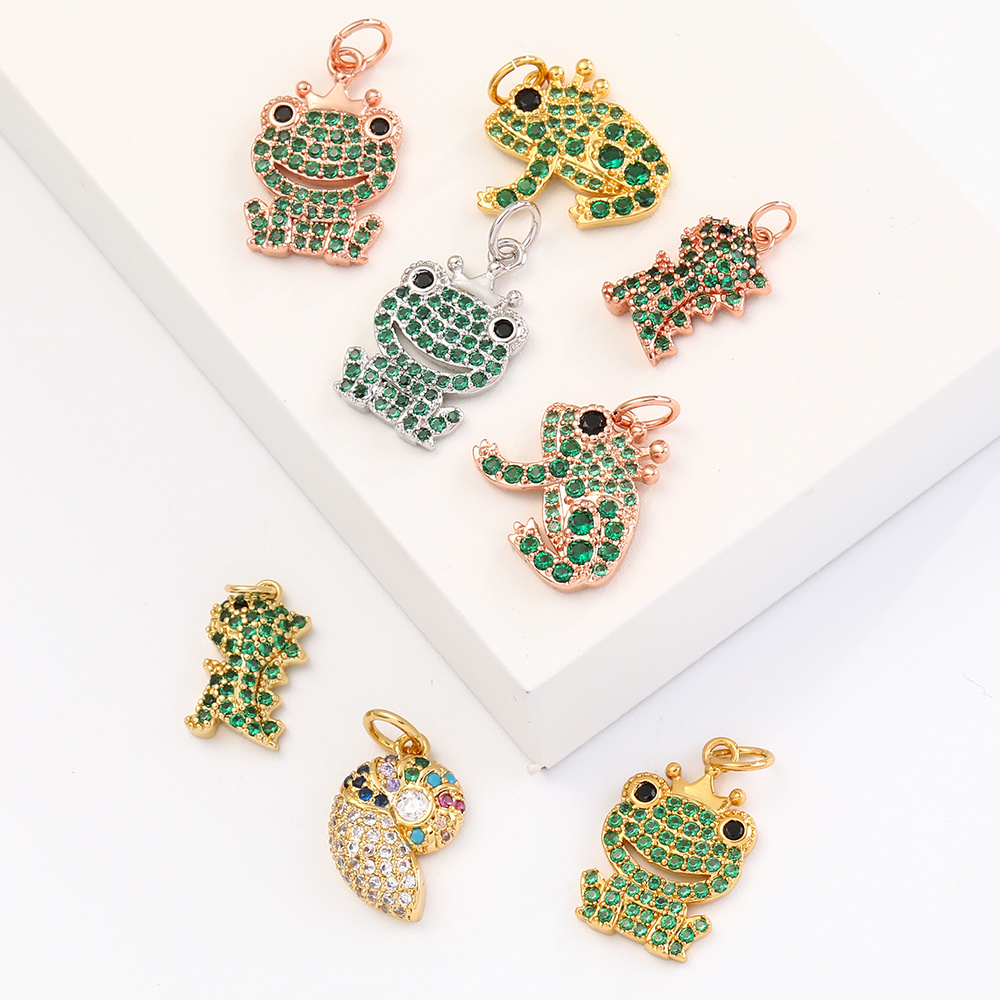 Frog Pendant Charms For Jewelry Making, Jewelry Charms For Diy Earrings  Necklace Bracelet - Temu