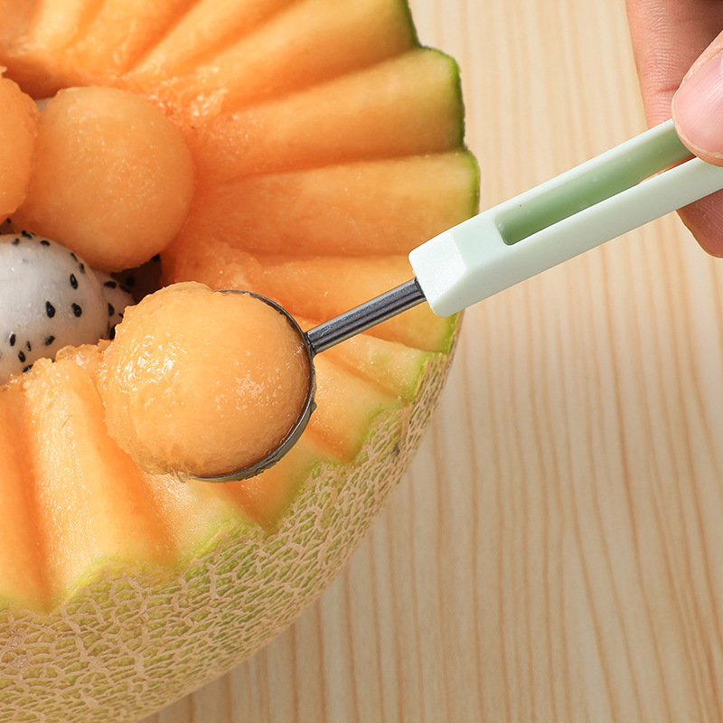 Stainless Steel Fruit Ball Digger Reusable Watermelon Spoon - Temu