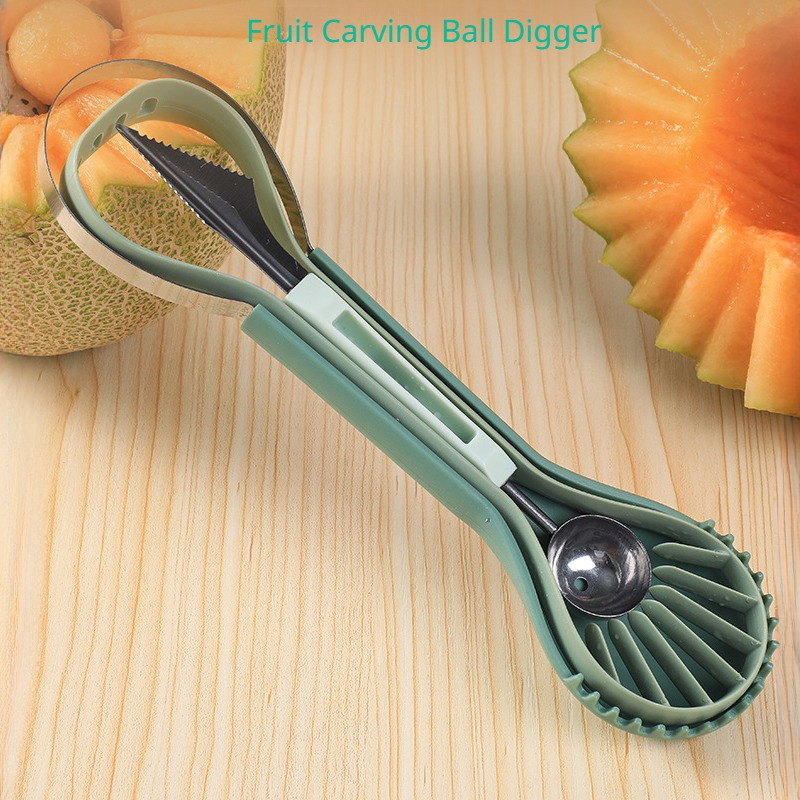 Stainless Steel Fruit Ball Digger Reusable Watermelon Spoon - Temu