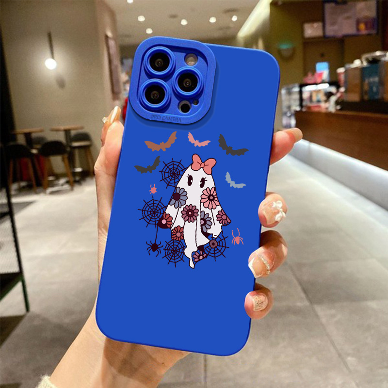 2pcs halloween cute ghost shockproof phone case 15 11 - Temu