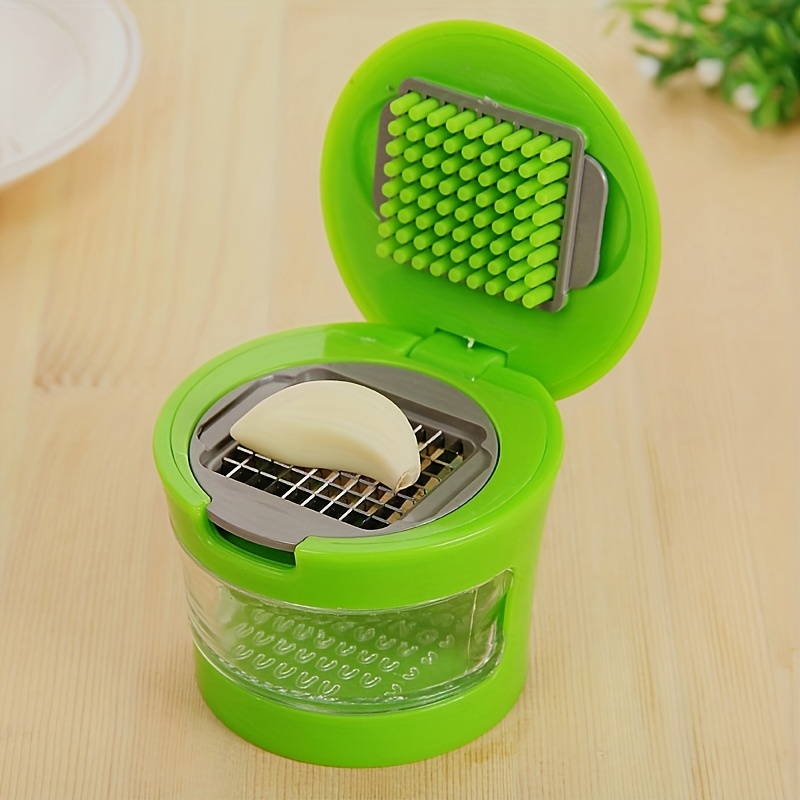 Plastic Garlic Press Garlic Cutter Creative And Portable - Temu