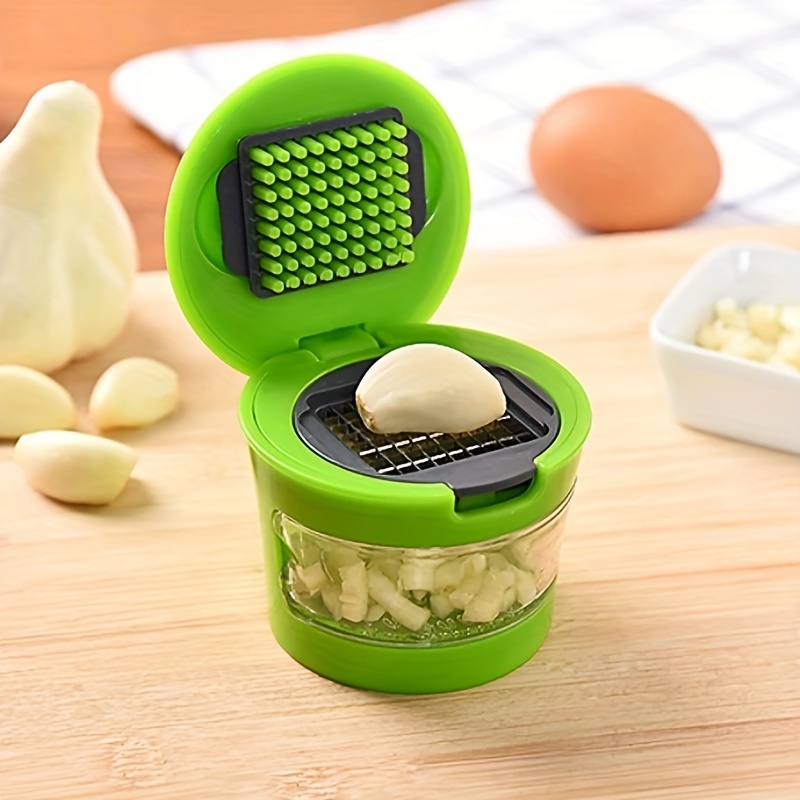 1pc Garlic Press Crusher, Manual Kitchen Gadget Tool For Home