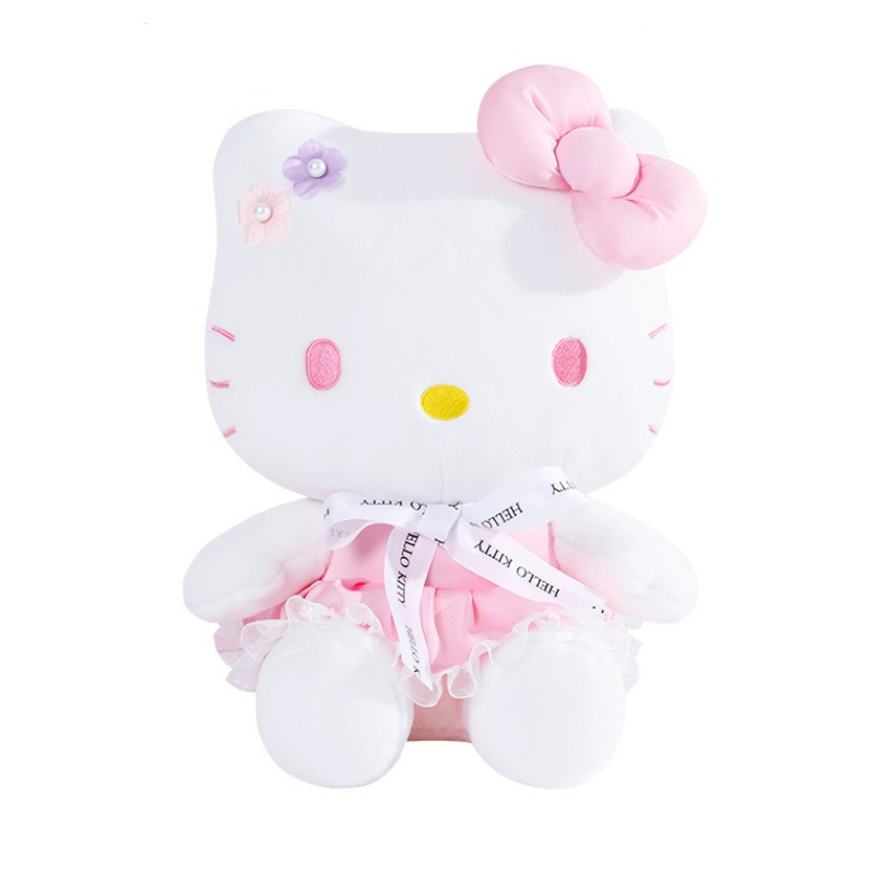 Genuine Hellokitty Doll Hello Kitty Doll Plush Toy - Temu