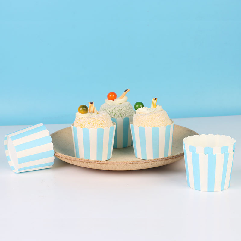 50pcs Cupcake Liners Blue