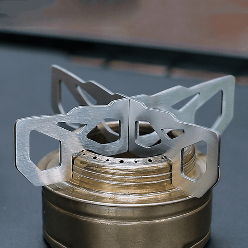 Stainless Steel Alcohol Stove Bracket Support Stand for Camping