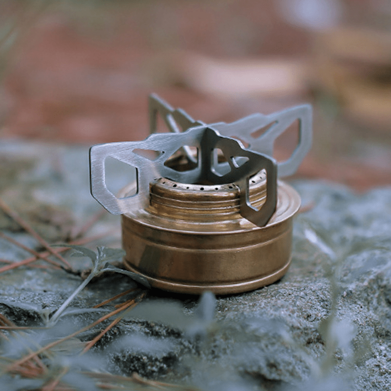 Stainless Steel Alcohol Stove Bracket Support Stand for Camping