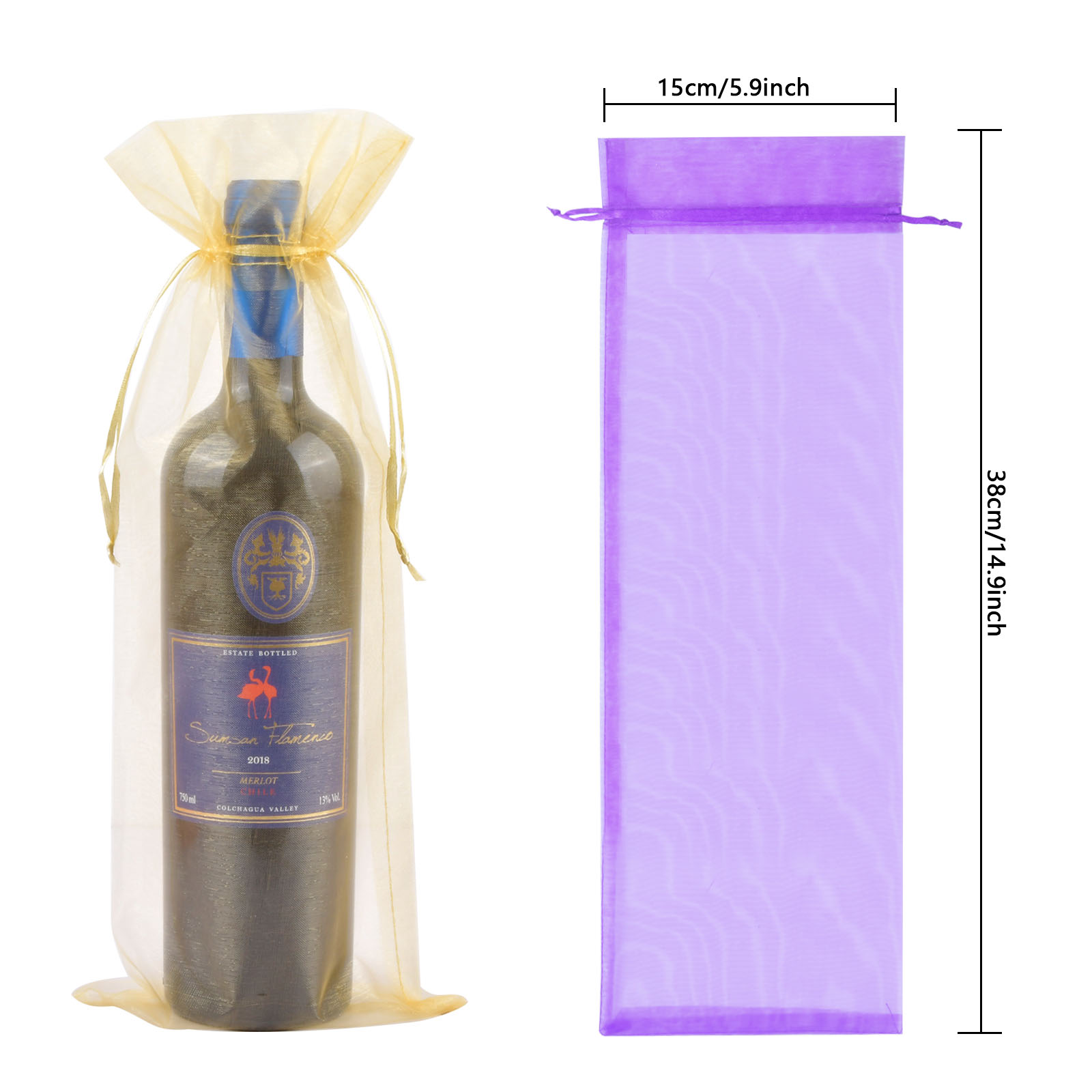 Mesh 2025 wine bags