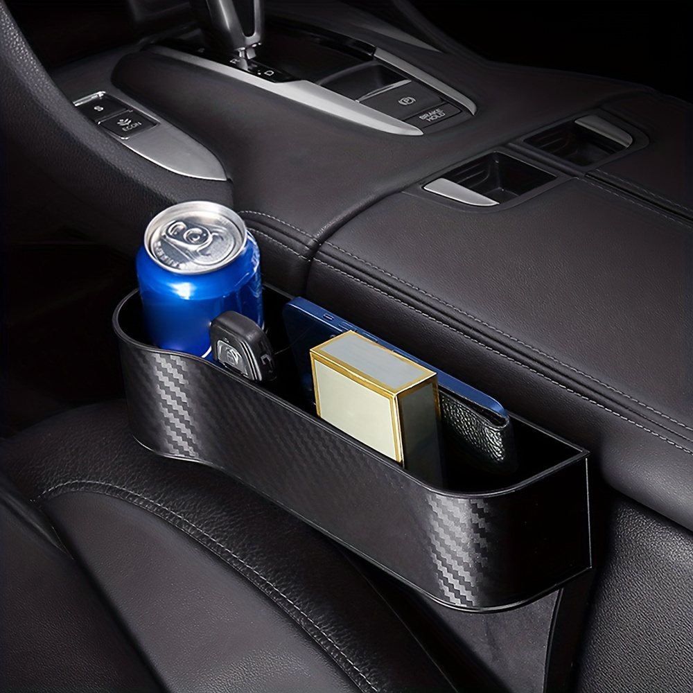 Leather Car Seat Crevice Storage Box Multi-Purpose Auto Gap Filler