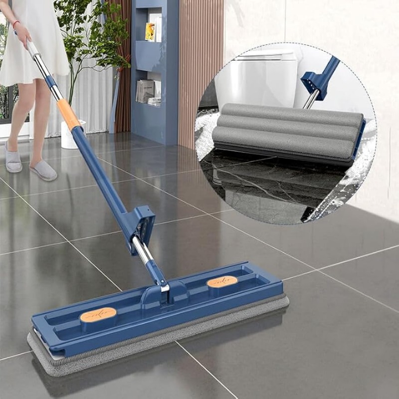 Microfiber Mop Floor Mops for Cleaning with Long Handle 360 Dust
