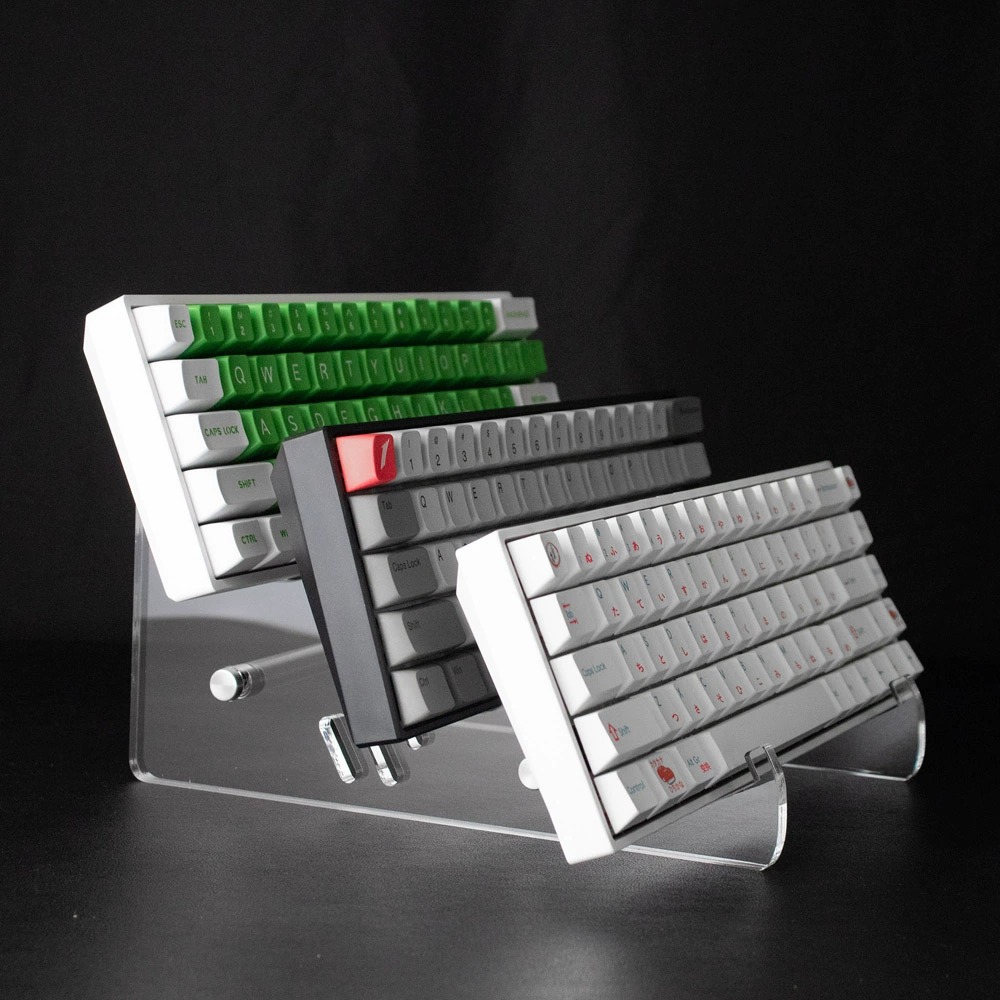 Teclado para PC, teclado mecânico de duas cores para jogos de digitação  para computadores