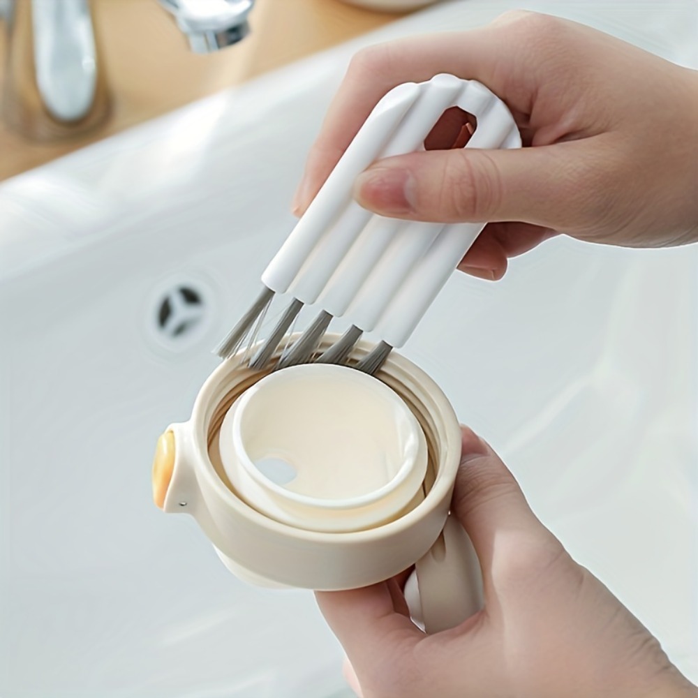 Efficient Cup Lid Cleaning Brush For Water Bottles Tumblers - Temu