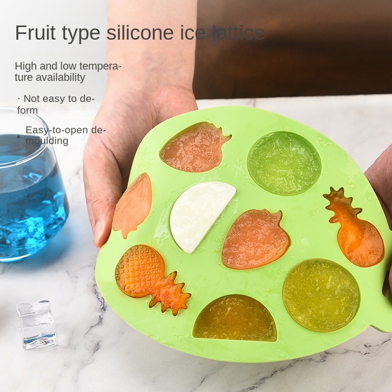 Snowflake SIlicone Ice Cube Tray, Novelty Ice Mold, Large Ice Cube Mold,  Makes 12 Ice Cubes, Snow Ice Tray, Blue 