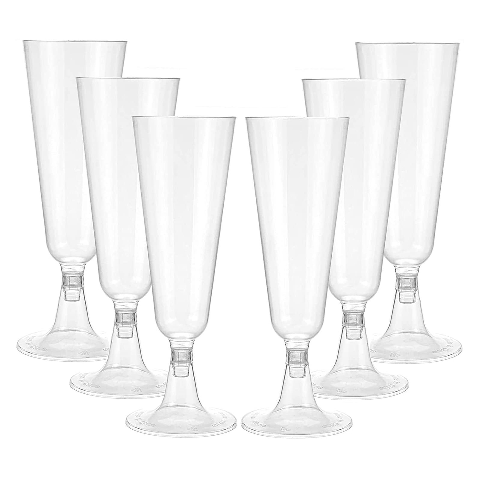 Disposable Plastic Wine Glass for 15 Guests