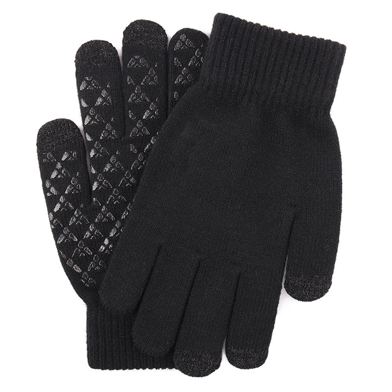 Winter Fingerless Gloves Cold Weather Knit Gloves for Women for Outdoor  Sports Driving Skiing Running Coffee Dark Grey