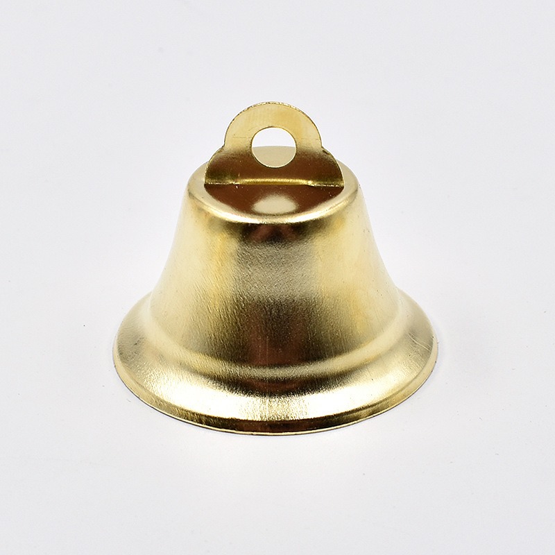 Diy Accessories Christmas Open Horn Bell Metal Decoration - Temu