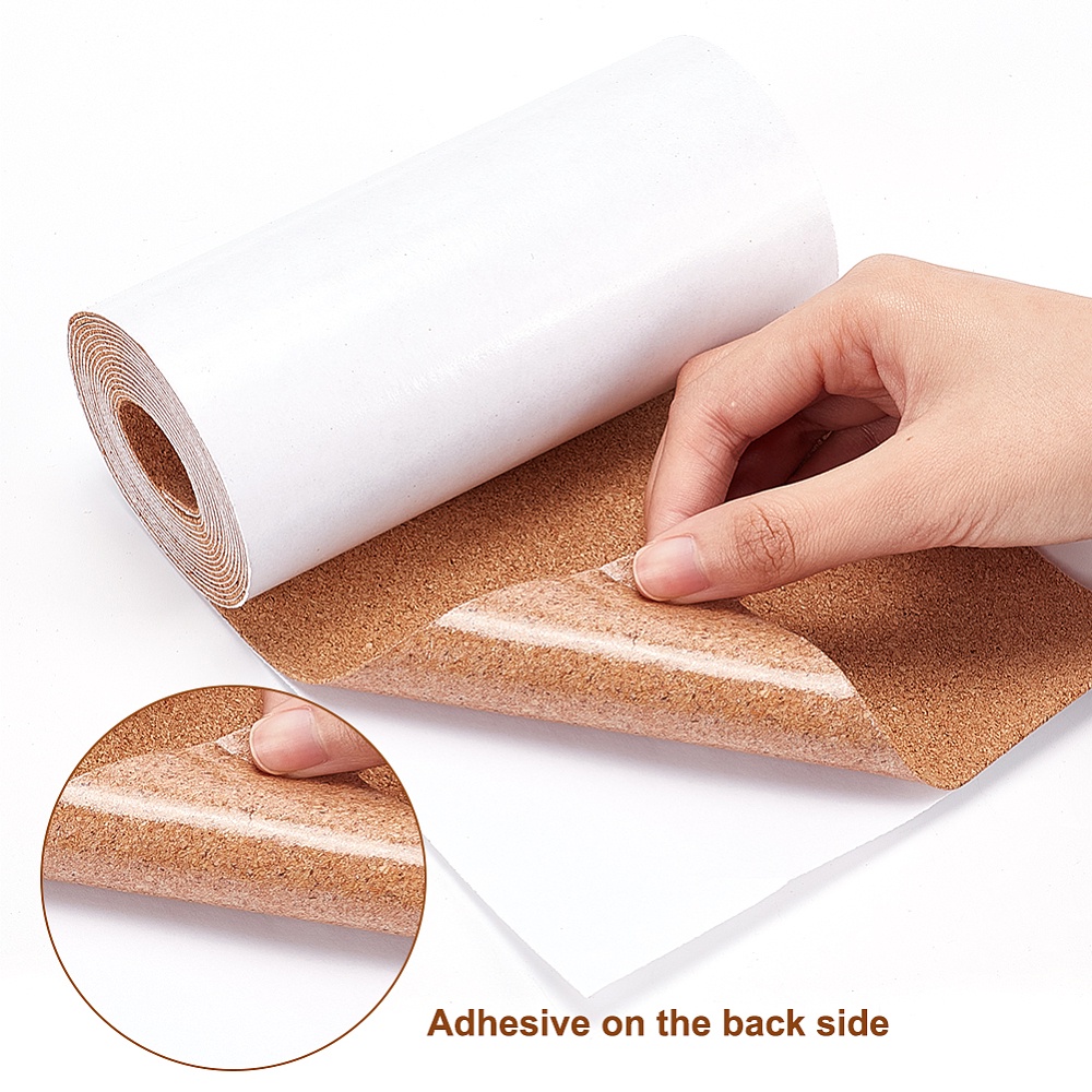 30pcs Square Self-Adhesive Cork Sheets Reusable Cork Backing Sheets For  Wall Decoration Party And DIY Crafts Supplies 1mm Thick Art & Craft Supplies