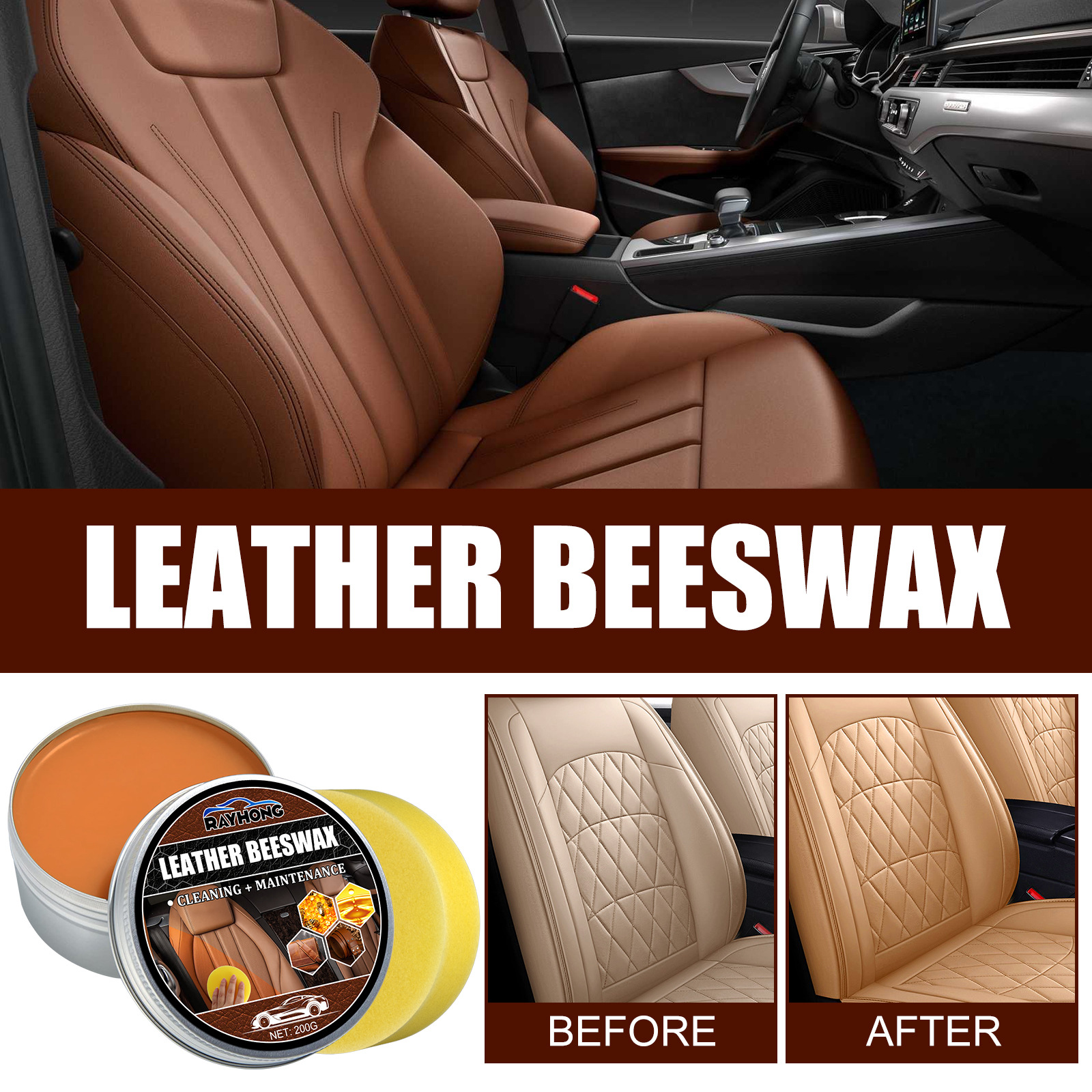 Leather Beeswax 