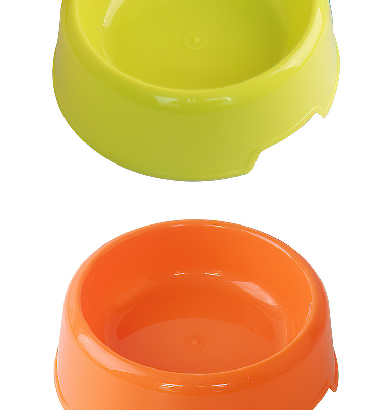 Random Color Dog Bowls, Plastic Dog Food Bowl Water Bowl, Dog Feeding Basin  Smooth Surface Pet Supplies - Temu