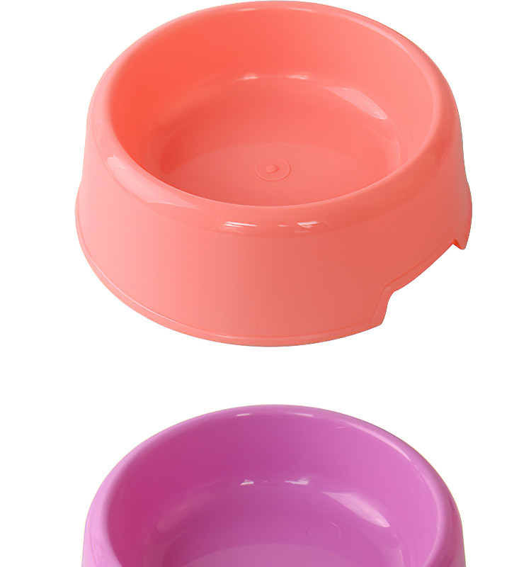 Random Color Dog Bowls, Plastic Dog Food Bowl Water Bowl, Dog Feeding Basin  Smooth Surface Pet Supplies - Temu