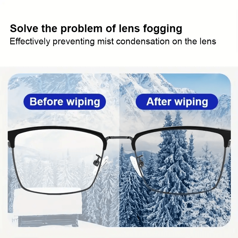 Toallitas para limpiar las gafas con efecto antivaho, para pantallas,  toallitas para limpiar las gafas, para todas las pantallas de dispositivos