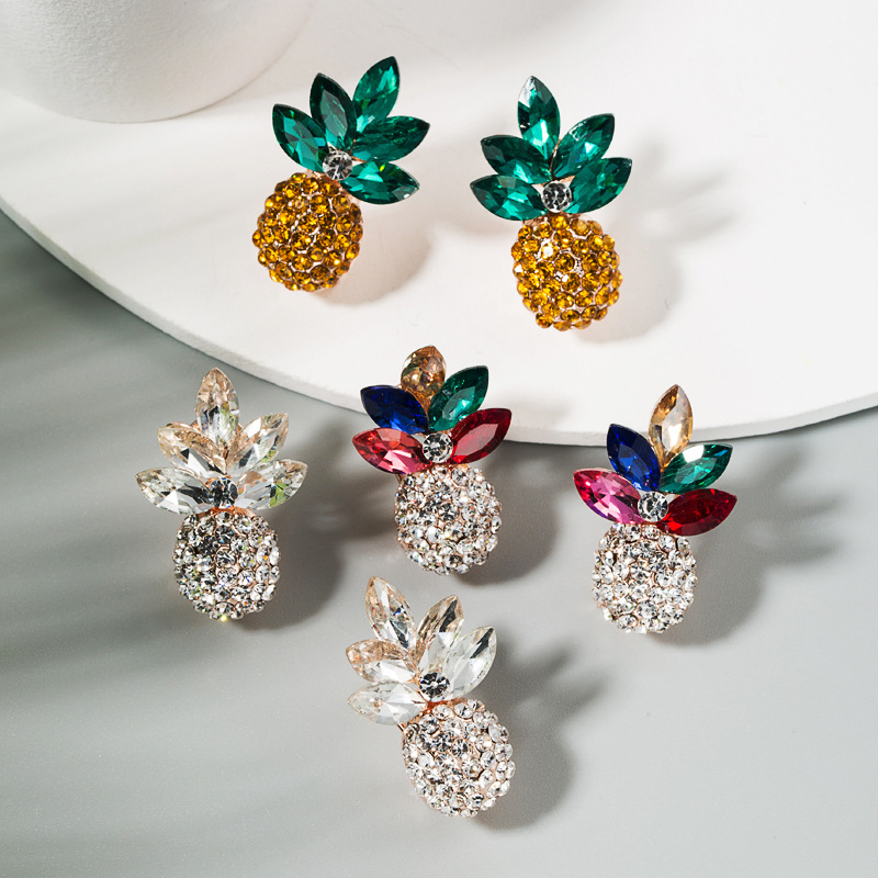 Swarovski pineapple discount earrings