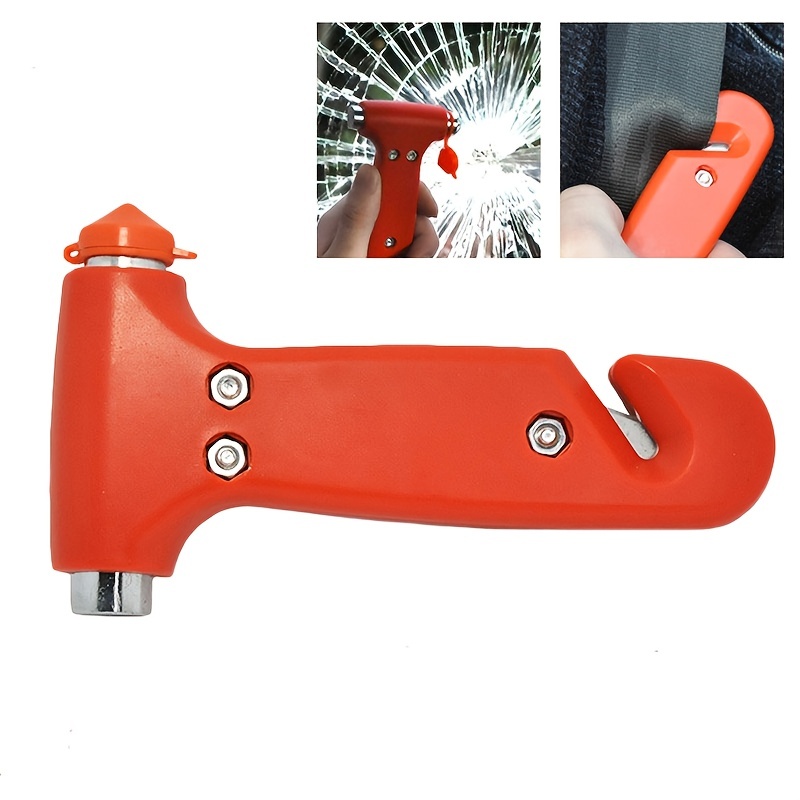Car Keychain Hammer Three in one Car Window Breaking Hammer - Temu