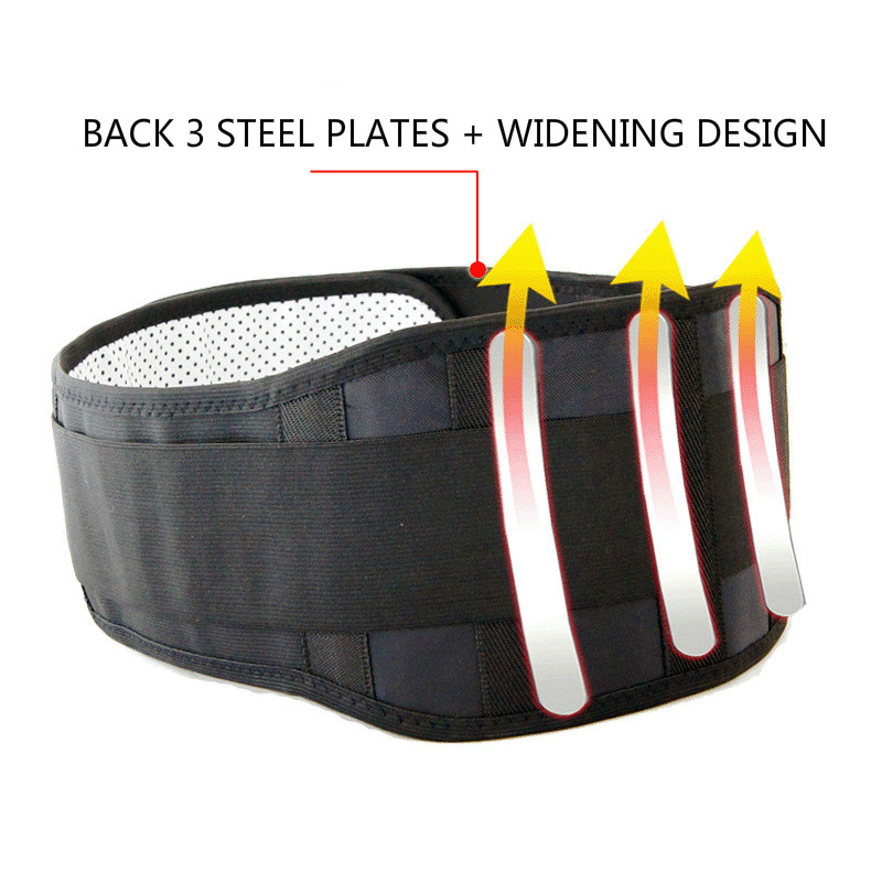 Self-heating Tourmaline Neck Magnetic Support Belt, Black Protect Band, Neck  Support Massage Belt - Temu