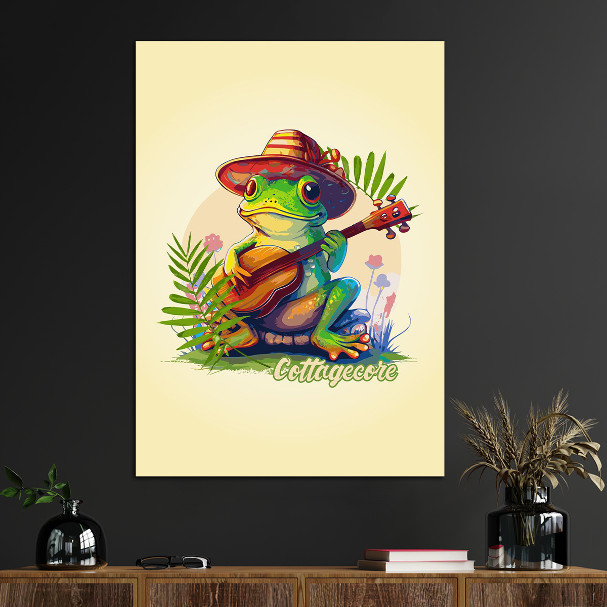 frog painting - Temu Finland