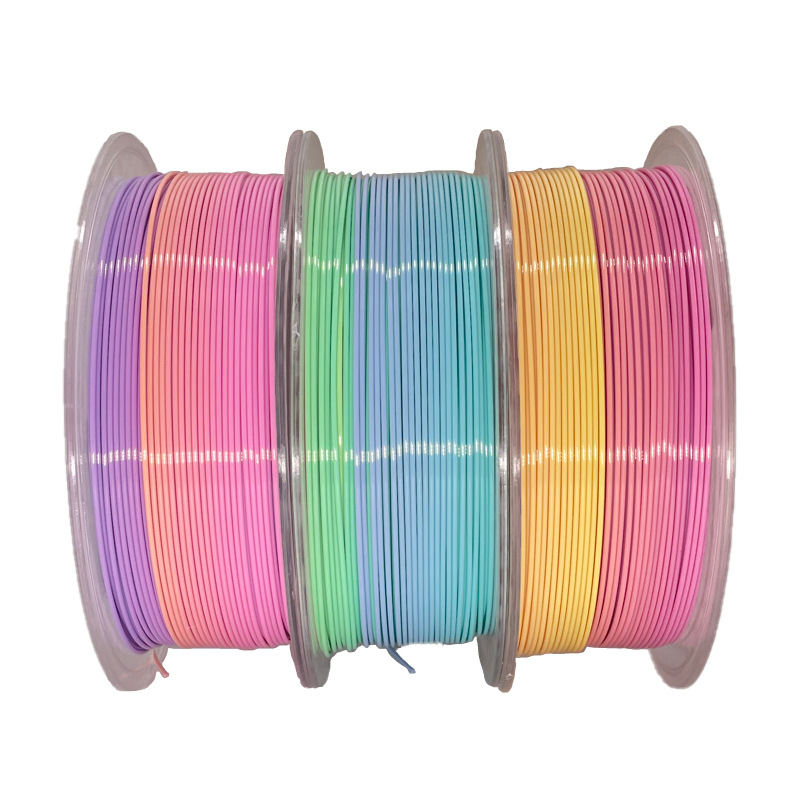 Fashion New Rainbow Silk PLA Filament 3D Printers Multi-Color Silk Filament  3D Printing Plastic Material for Most Fdm Printers 1000g - China 3D  Printers Rainbow Filament, 3D Silk Printing Filament