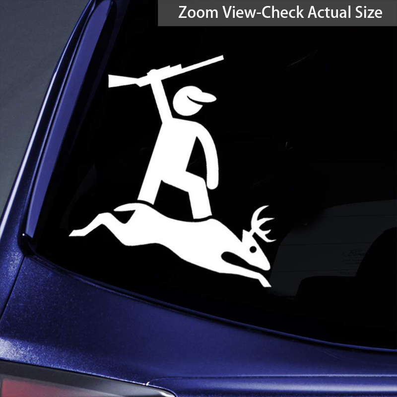 Hunting Water Bottle Stickers, Vinyl Deer Decals, Hunting Decals for  Trucks, Cars and Vehicles. Hunting Decals for Tumblers, Hunting Tumbler  Sticker