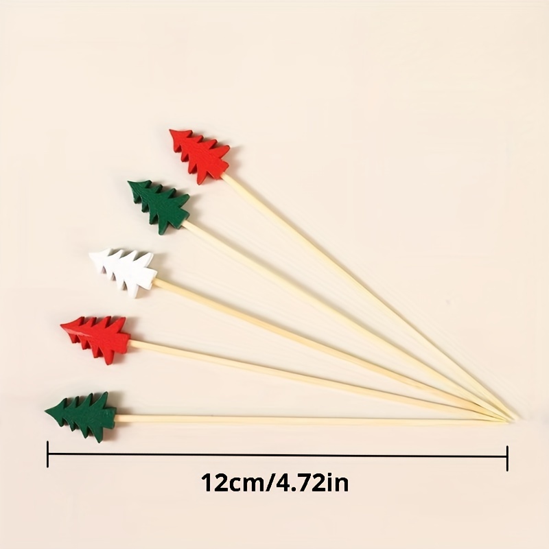 Christmas Cocktail Picks Appetizer Decorative Toothpicks - Temu