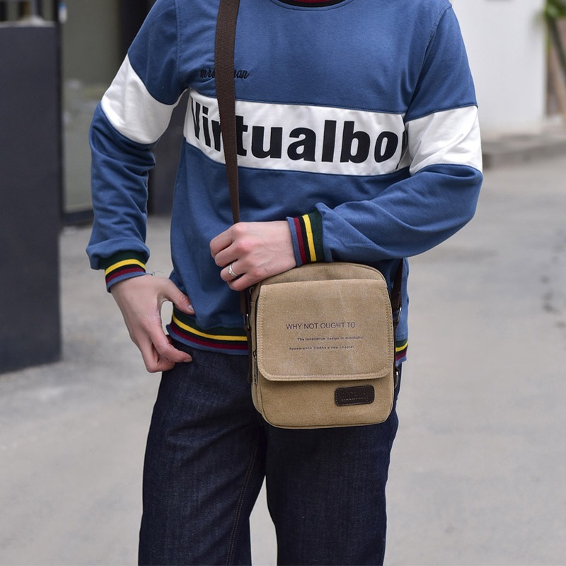Trendy Nylon Flap Crossbody Bag, Cool Casual Zipper Shoulder Bag, Perfect  Messenger Bag For Daily Use - Temu