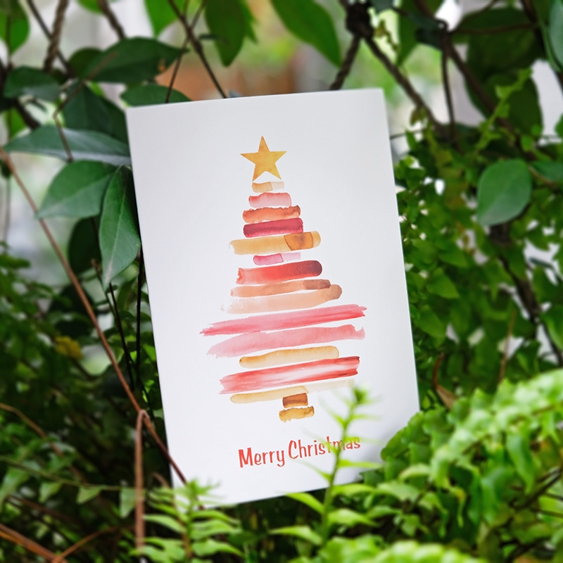 Christmas Watercolor Holiday Cards Hand painted Christmas - Temu