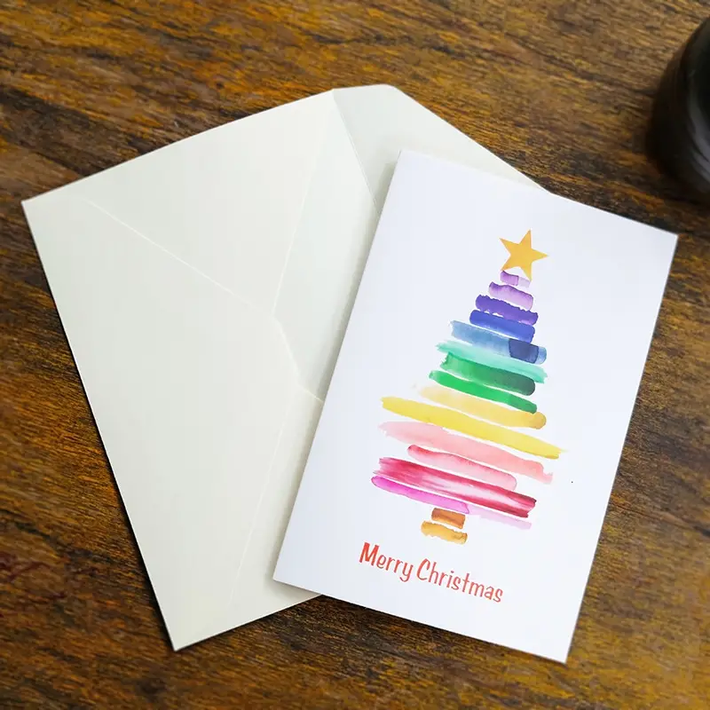 Christmas Watercolor Holiday Cards Hand painted Christmas - Temu